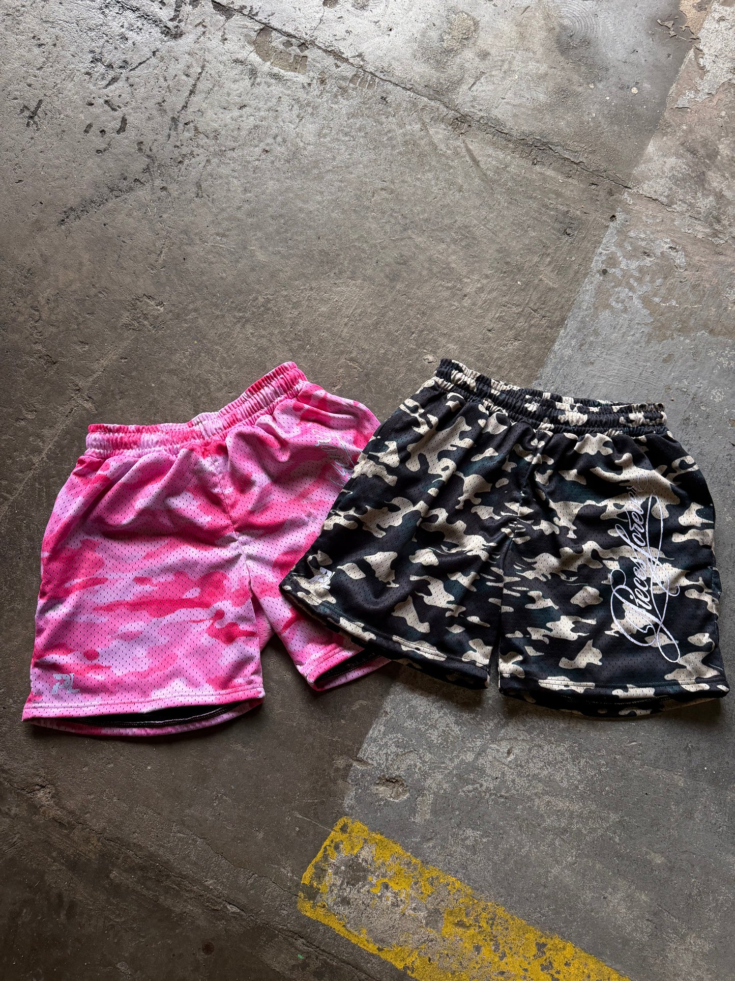 Camo Hoop Shorts