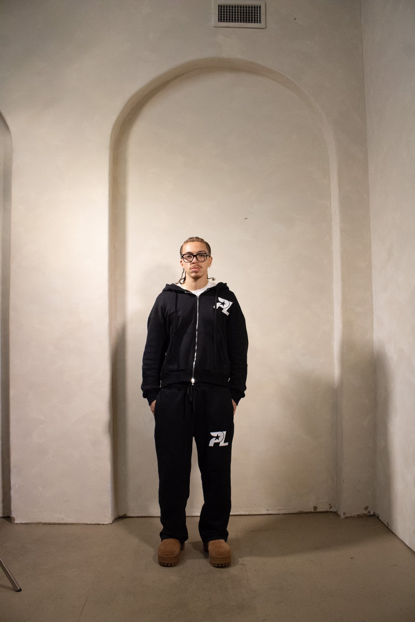 Everyday Sweatsuit- Jet Black