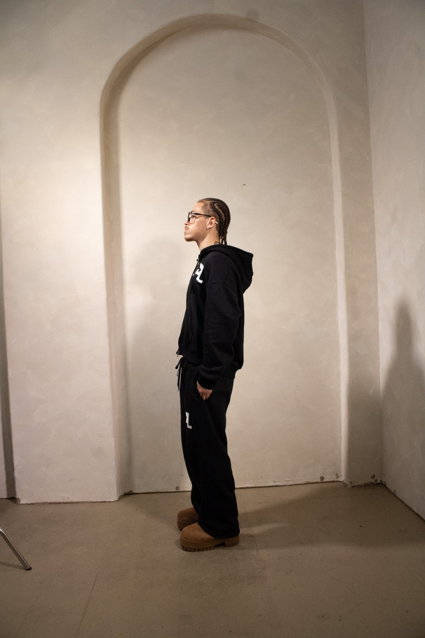 Everyday Sweatsuit- Jet Black