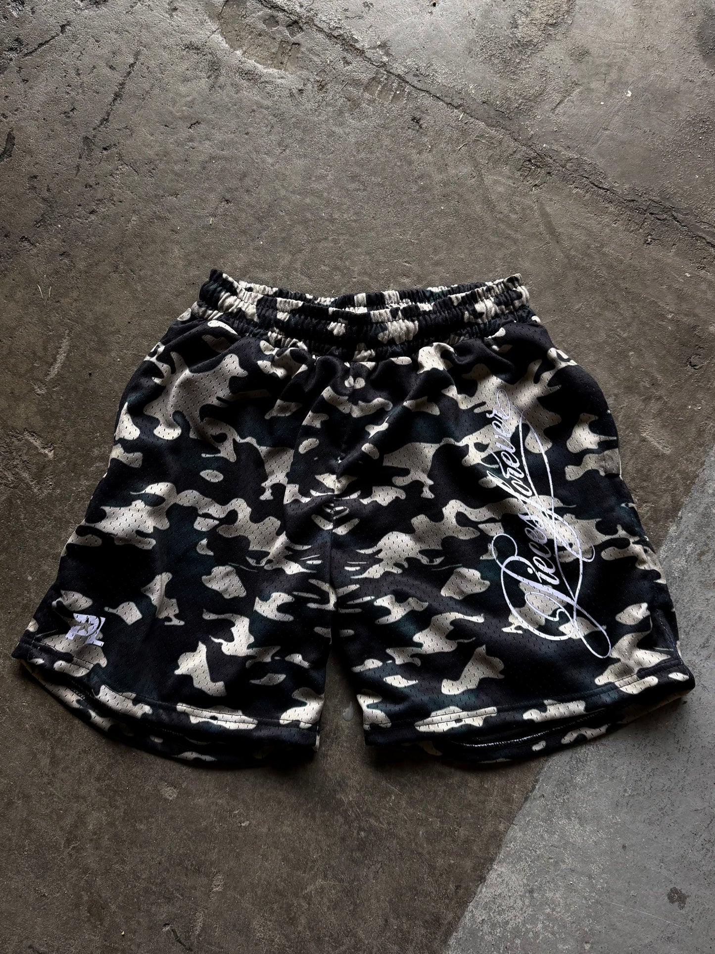 Camo Hoop Shorts